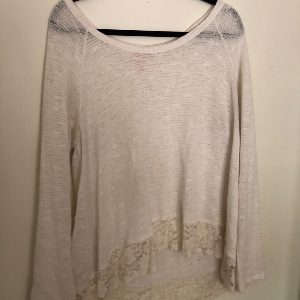 White sweater